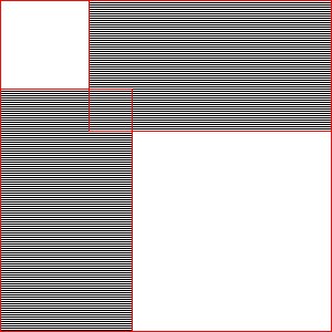 Figure 81;  Perfect Square, Shared Corner